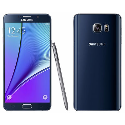 Samsung Galaxy Note 5 Mobile Phone Black