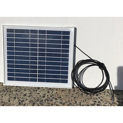 12Watt Solar Panel - Brand New - RRP: $45