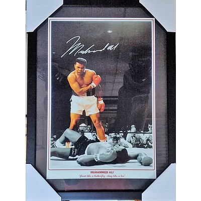 Muhammed Ali- Framed Memorabilia