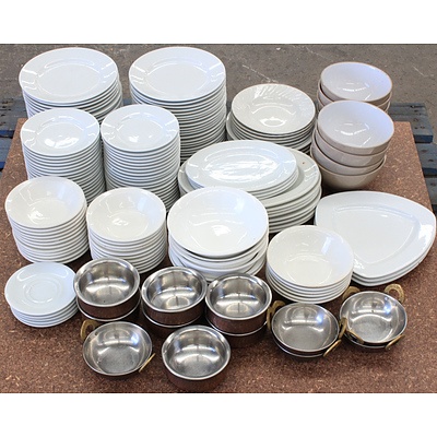 Assorted Commercial Crockery and Serving Ware - Lot of 170