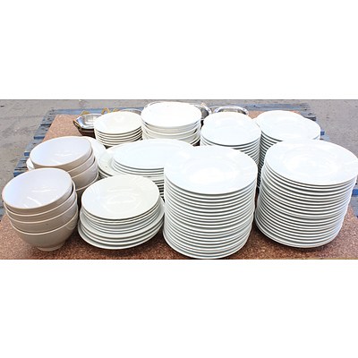 Assorted Commercial Crockery and Serving Ware - Lot of 170