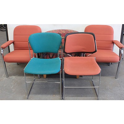 Occasional/Visitor Chairs - Lot of Five