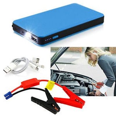20000mAh Portable Emergency Jump Starter with Backup Power Bank Car Charger - Brand New