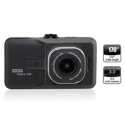 3inch High Definition Dashcam with Motion Detection G-sensor and Microphone - Brand New