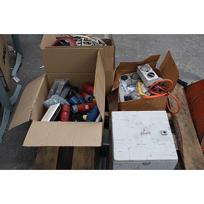 Assorted Electrical Hardware & Parts - Pallet Lot