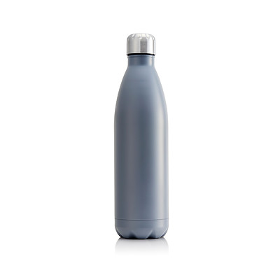 Milano Decor Stainless Steel Matt Grey 750ml Water Bottle - RRP $49 - Brand New