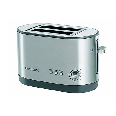 New Kambrook Stainless 2 Slice Electric Toaster - RRP=$40.00