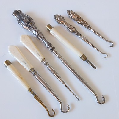 Large Collection of Sewing Instruments