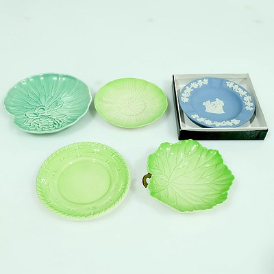 Various Small English Porcelain Dishes and One Other