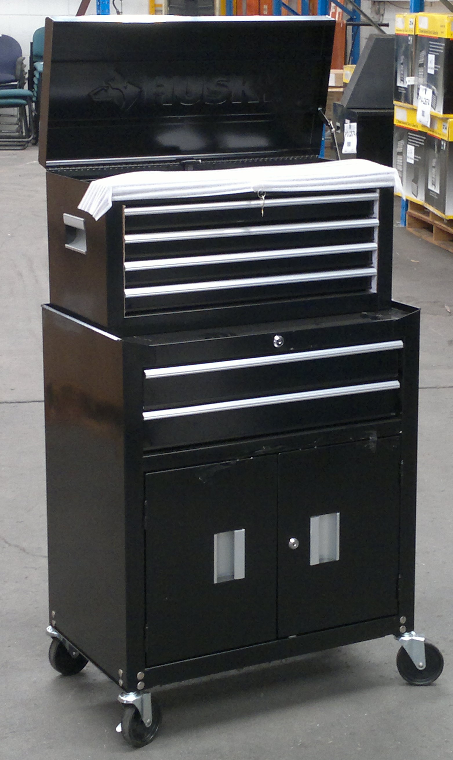 Husky 6 Drawer Chest And Cabinet Lot 867895 Allbids