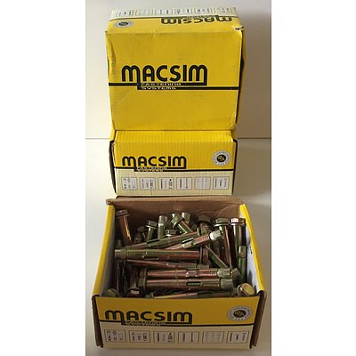Macsim Masonbolts - Flush Head - Brand New