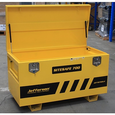 Jefferson SiteSafe 700 Yellow Heavy Duty Site Box - Demonstration Model