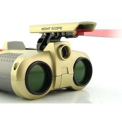 4x30mm Night Vision Surveillance Scope Binoculars with Pop up Light - Brand New