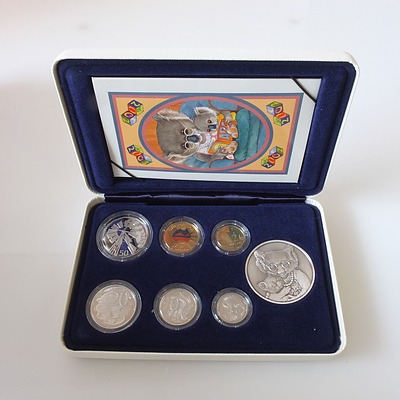2002 Year of The Outback Proof Australian Baby Coin Set