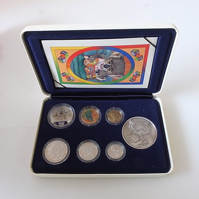 2001 Centenary of Federation Proof Australian Baby Coin Set