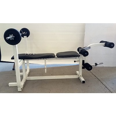Proteus Bench Press with 20Kg Weights