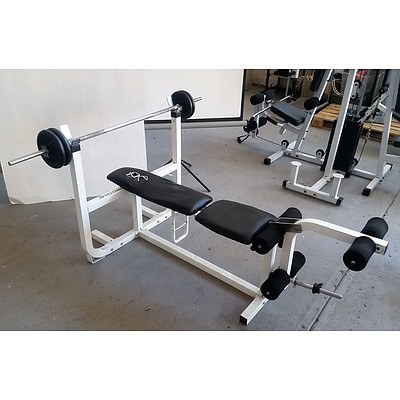 Proteus Bench Press with 20Kg Weights