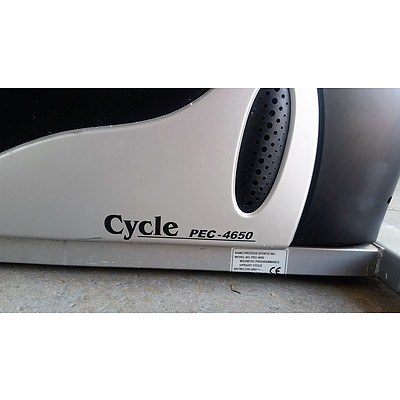 Proteus PEC-4650 Magnetic Exercise Bike with Programmable Display