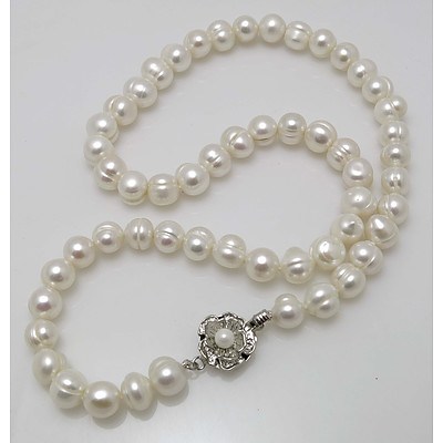 Cultured Pearl Necklace