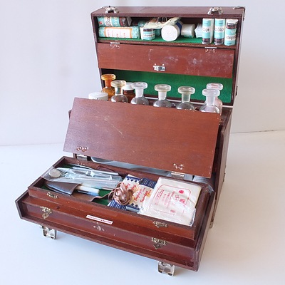 Vintage Apothecary Box