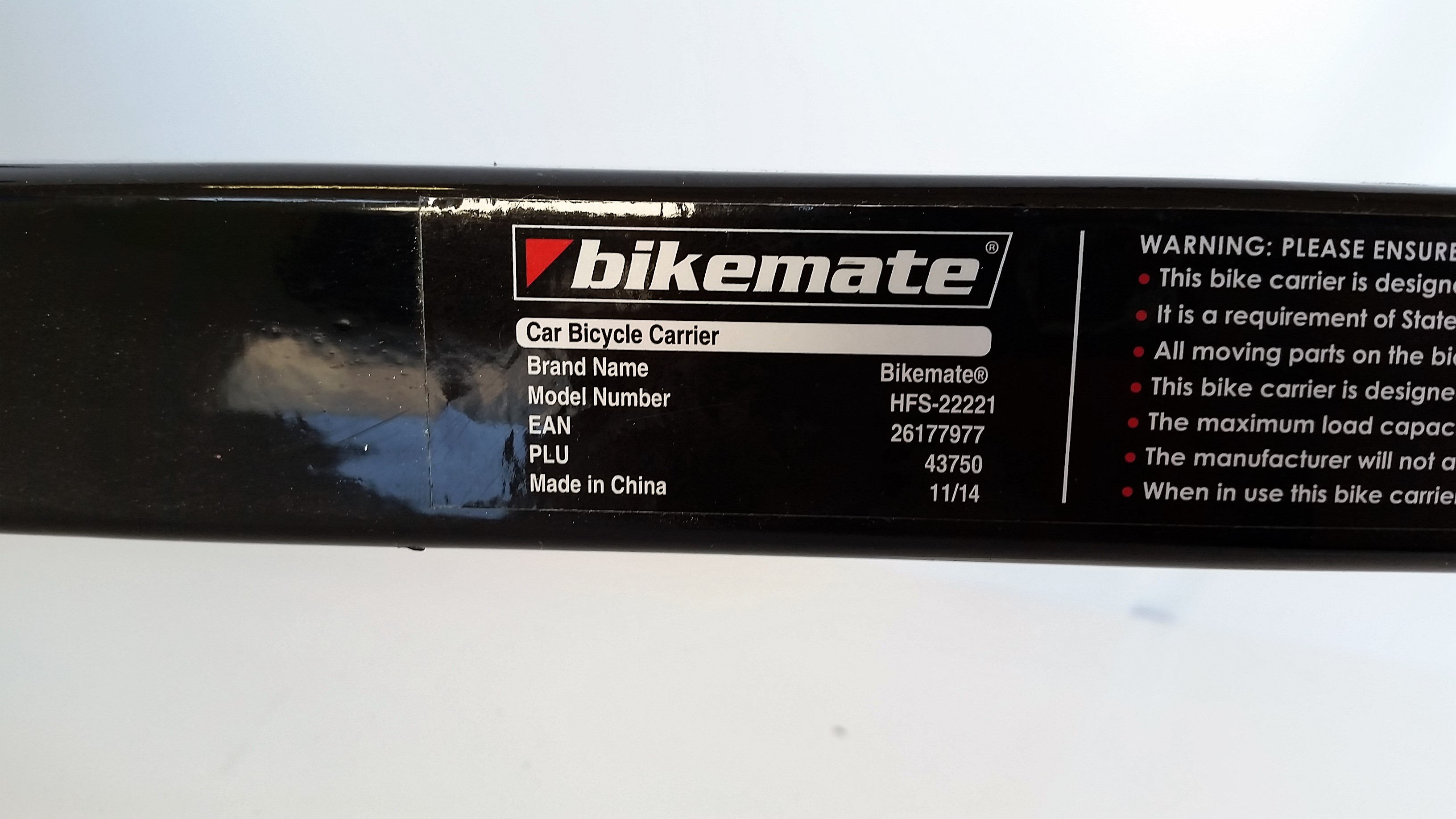 Bikemate car cheap bike carrier