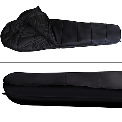 Camping Thermal Sleeping Bag Black - Brand New