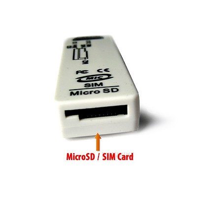 USB All-in-One Card Reader with MicroSD and 3G SIM Support - With Warranty