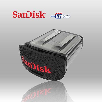 Sandisk CZ43 Ultra Fit USB 3.0 (SDCZ43-064G) 64GB USB Flash Drive - With Warranty