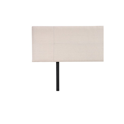 Linen Fabric King Bed Headboard Bedhead - Beige RRP $189.95 - Brand New