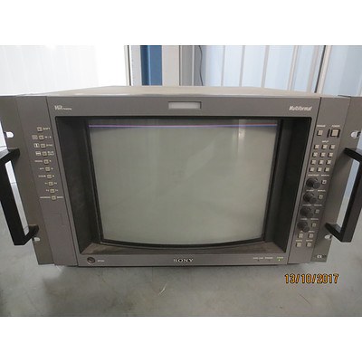 Sony 14 Inch Trinitron Colour Video Monitor Model Bvm-D14H5A