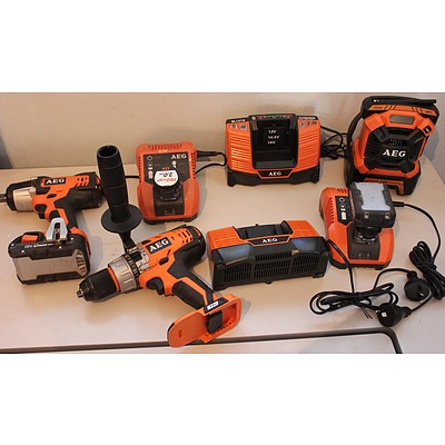 AEG Power Tools & Battery Chargers