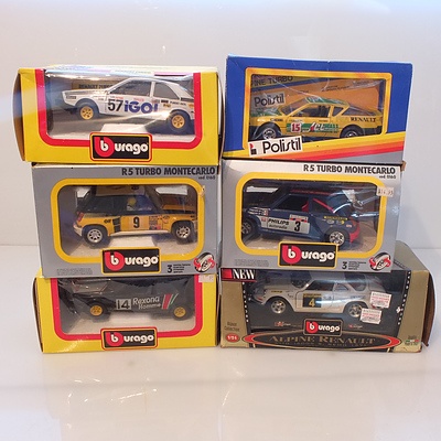 Collection of 13 Boxed Cars, Including BMW, Mercedes, Renault and More