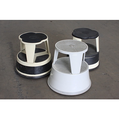 Office Step Stools - Lot of 3