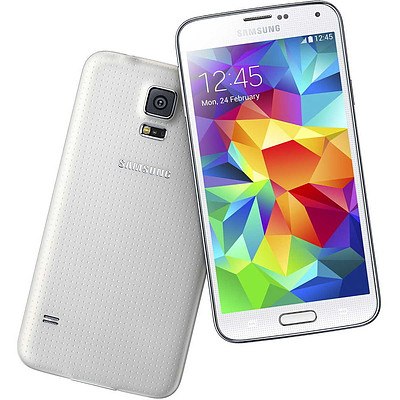 Samsung Galaxy S5 Mobile Phone White