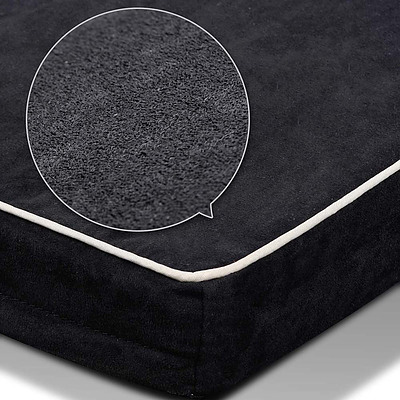 Pet Dog Anti Skid Sleep Memory Foam Mattress Bed Extra Large Black - Brand New