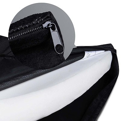 Pet Dog Anti Skid Sleep Memory Foam Mattress Bed Extra Large Black - Brand New