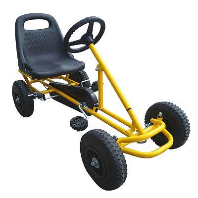 Ride On Kids Toy Pedal Bike Go Kart Car - Yellow RRP $254.95 - Brand New