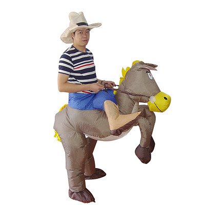 Cowboy Inflatable Costume RRP $69.95 - Brand New