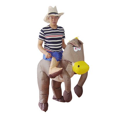 Cowboy Inflatable Costume RRP $69.95 - Brand New
