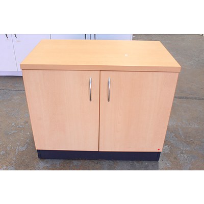 Beech Laminate Storage Cabinet