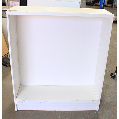 White Laminate Bookcase