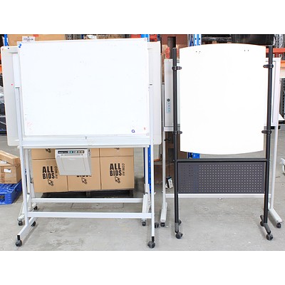 Electronic and Ceramic Whiteboards - Lot of Four