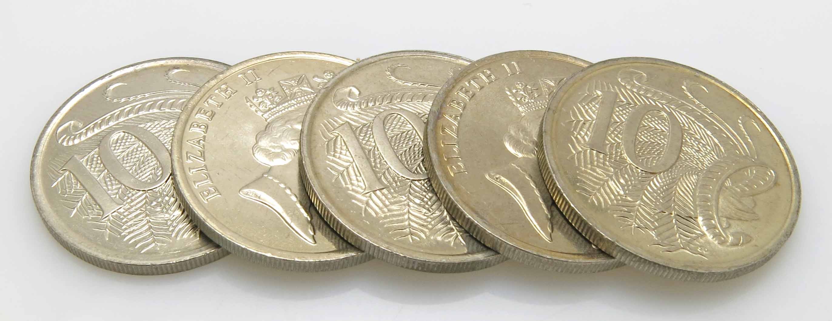 Australian Ten Cent Coins 1988 Lot 871849 ALLBIDS