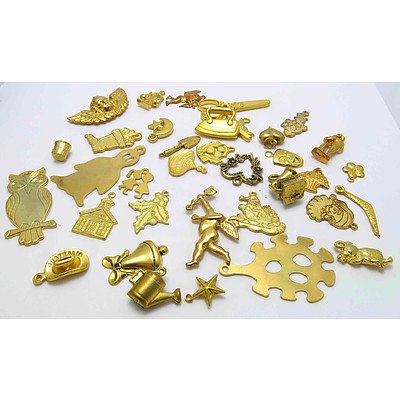 Gold-plated Charms 34