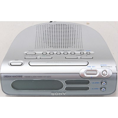 Sony Dream Machine AM/FM Electronic Clock Radios - Lot of 20