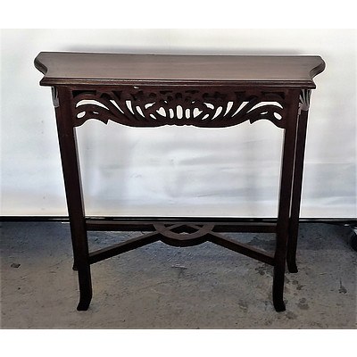 Wooden Brown Hallway Side Table