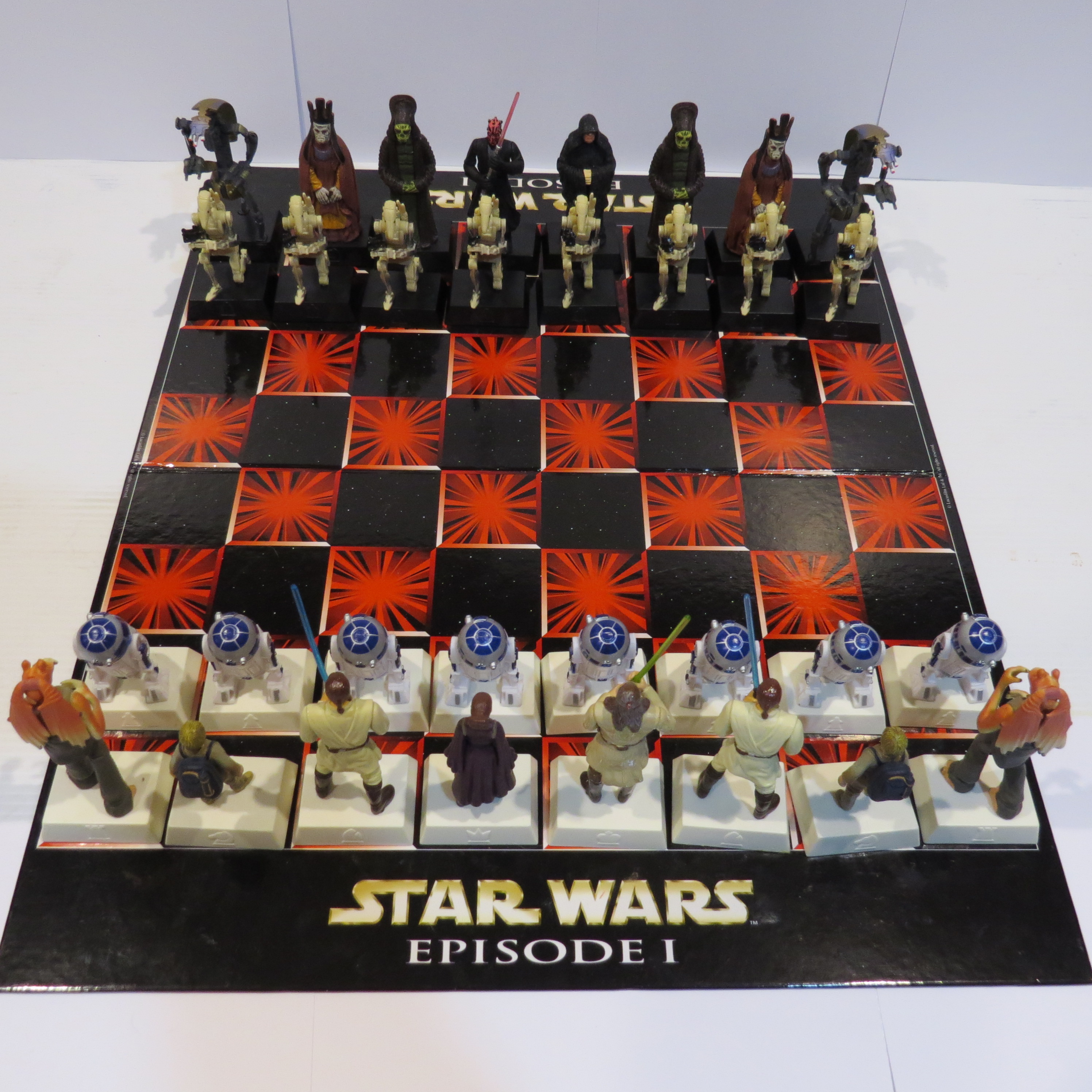 Star Wars Episode 1 Chess Set Lot 889585 Allbids
