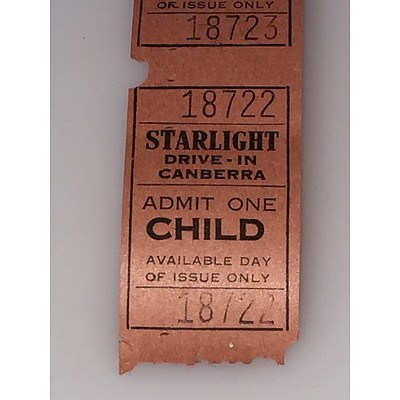 Starlight Drive-in Canberra Tickets
