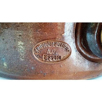 Large Collection of Bendigo Pottery and a bowl