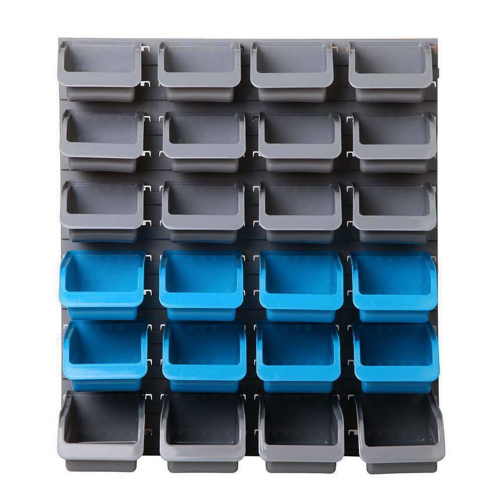 48 Piece Bin Wall Mounted Storage Lot 877224 ALLBIDS